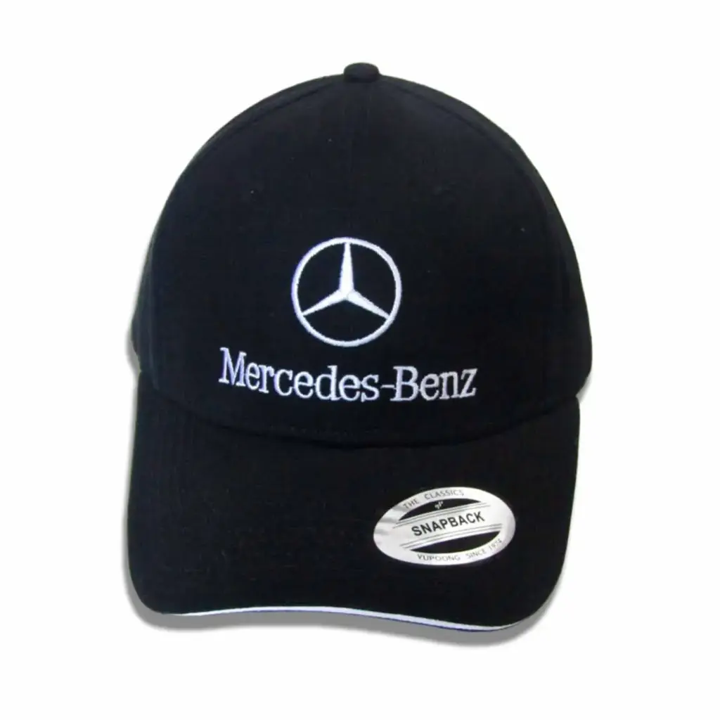 Gorra Mercedes-Benz Negra - Estilo y Confort para Amantes del Lujo