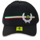 Gorra Scuderia Ferrari negra
