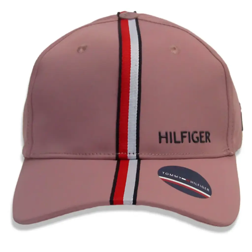 Gorra Tommy Beisbolera rosada