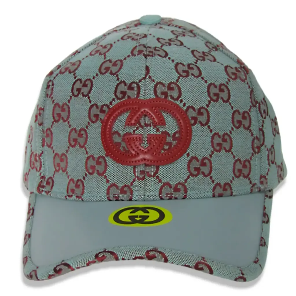 Gorra Gucci casual celeste