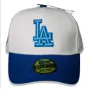 Gorra LA tubular blanca