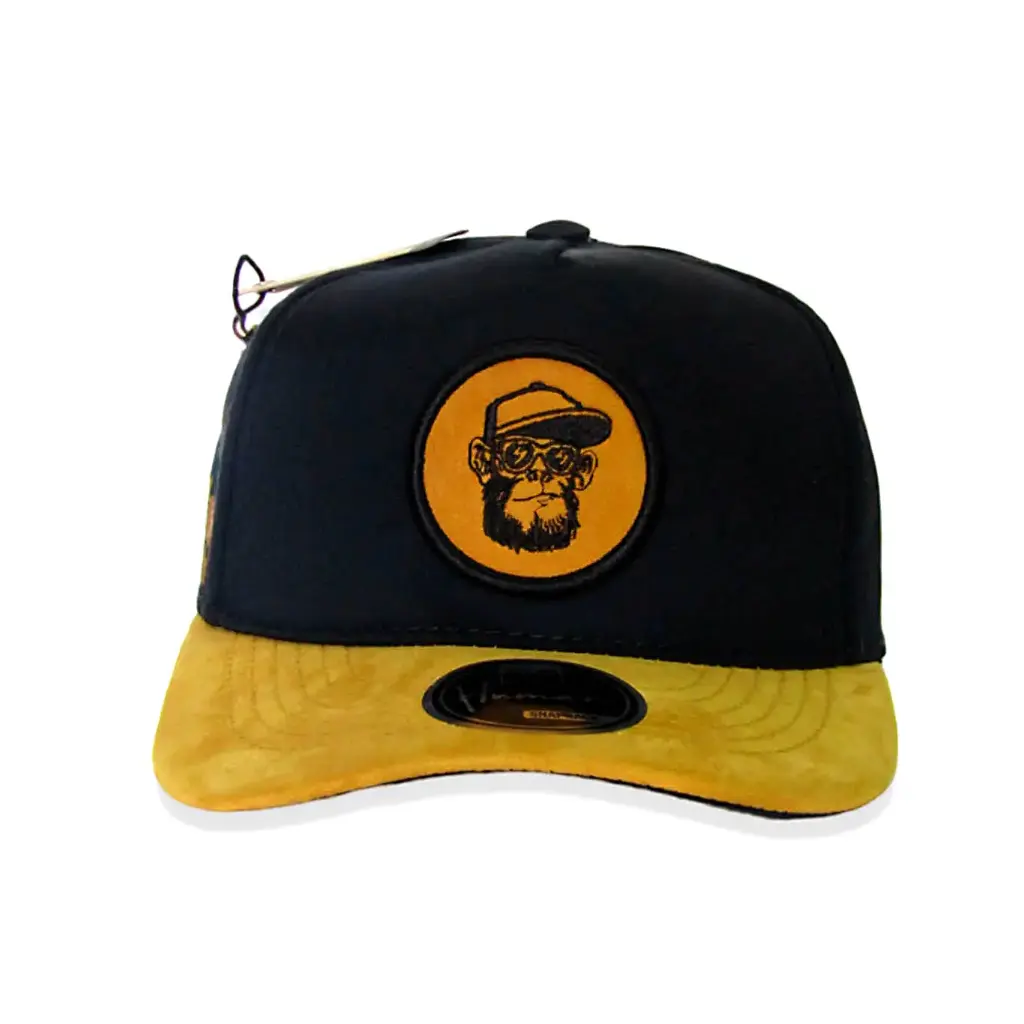 Gorra Human gamuzada negra