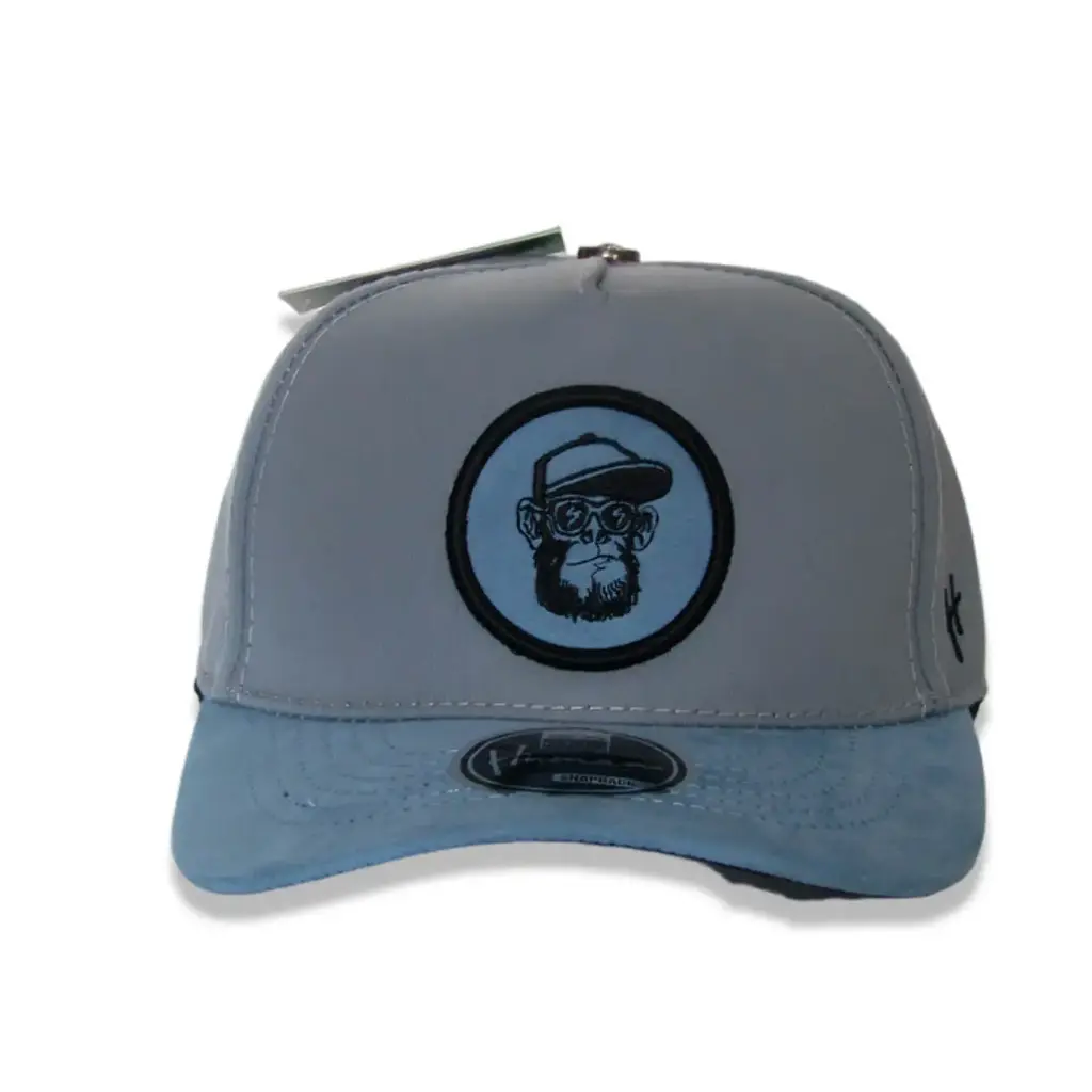 Gorra Human gamuzada gris