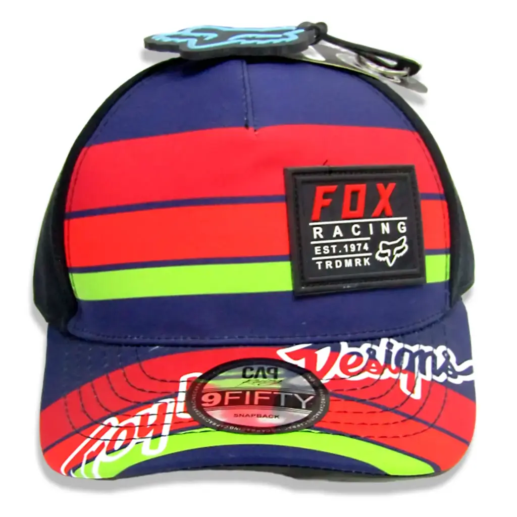 Gorra Fox Racing antifluido negra