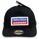 Gorra Troy lee designs gas gas negra