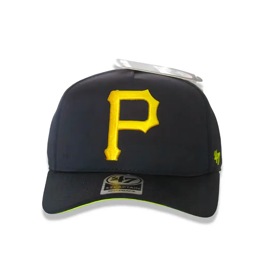 Gorra Pirate's Pittsbugh antifluido negra