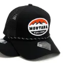 Gorra Trucker Montana negra