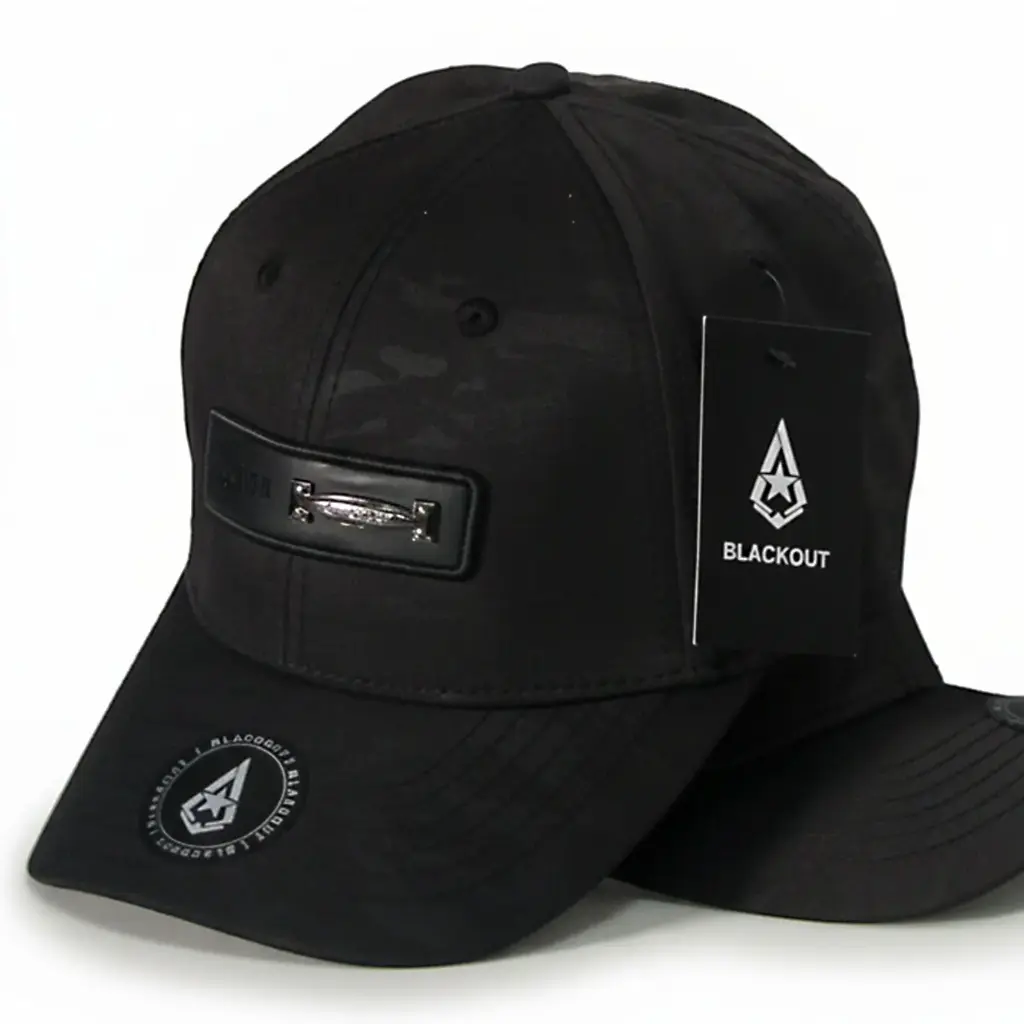 Gorra Blackout Urbana Camuflada negra