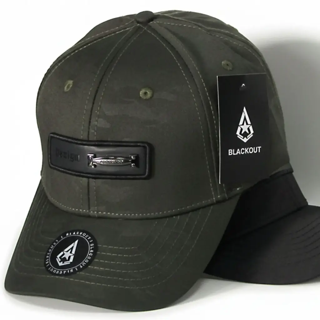 Gorra Blackout Urbana Camuflada verde