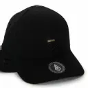 Gorra Blackout Clásica Logotipo Metálico Dorado negra