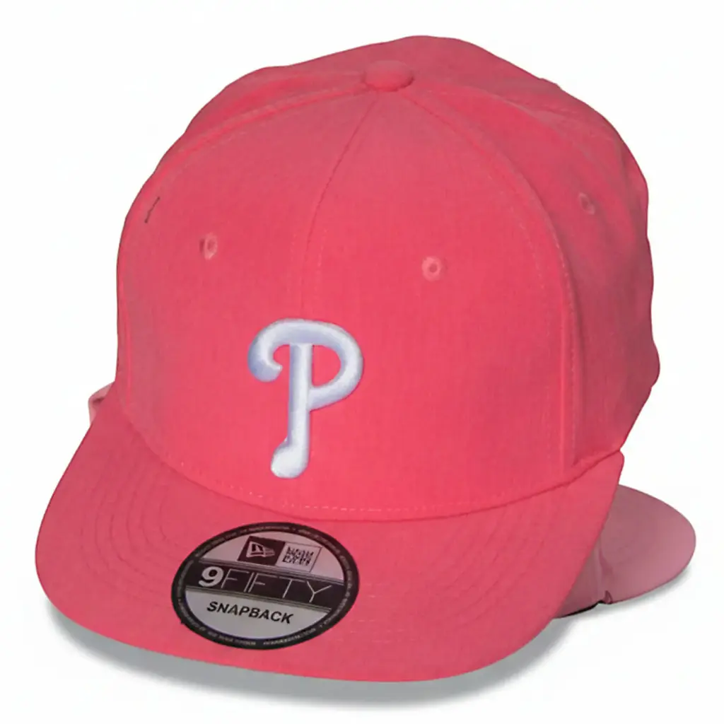 Gorra Pirates Pittsburgh Plana rosada