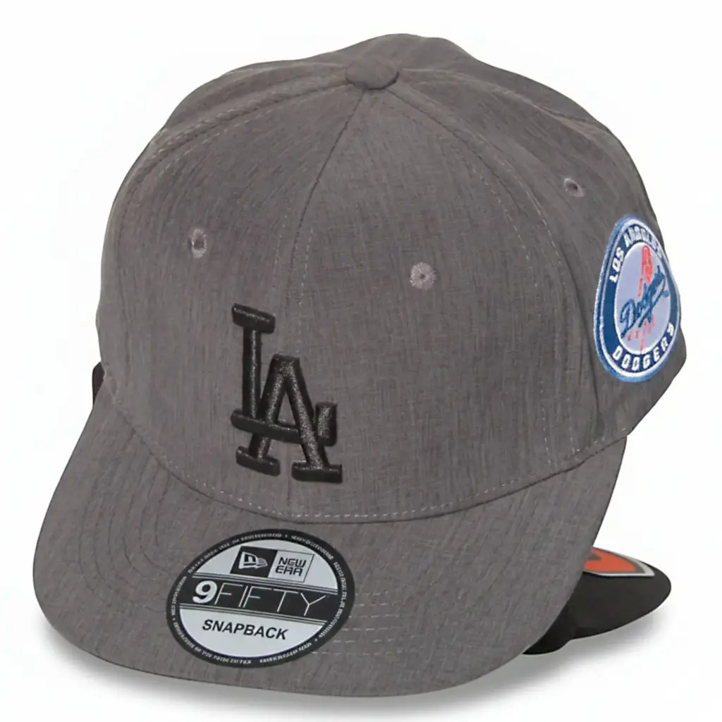Gorra LA Plana Gris