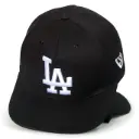 Gorra LA Plana negra