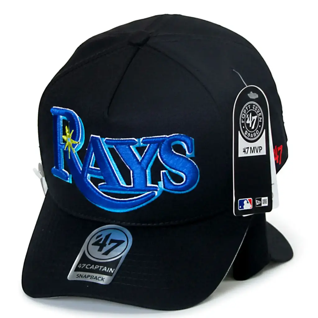 Gorra Tampa Bay Rays Antifluido negra
