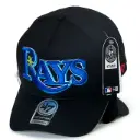 Gorra Tampa Bay Rays Antifluido negra