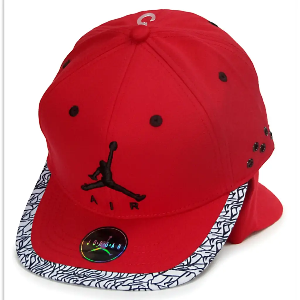 Gorra Jordán Urbana Plana roja