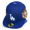 Gorra LA Tubular Plana azul / G313