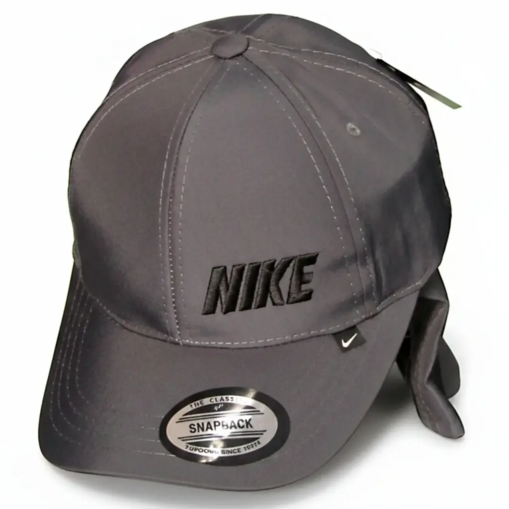 Gorra Nike Beisbolera Bordada gris