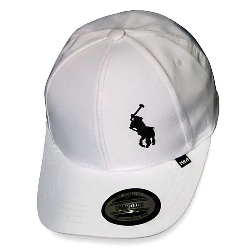 Gorra Polo Beisbolera blanca