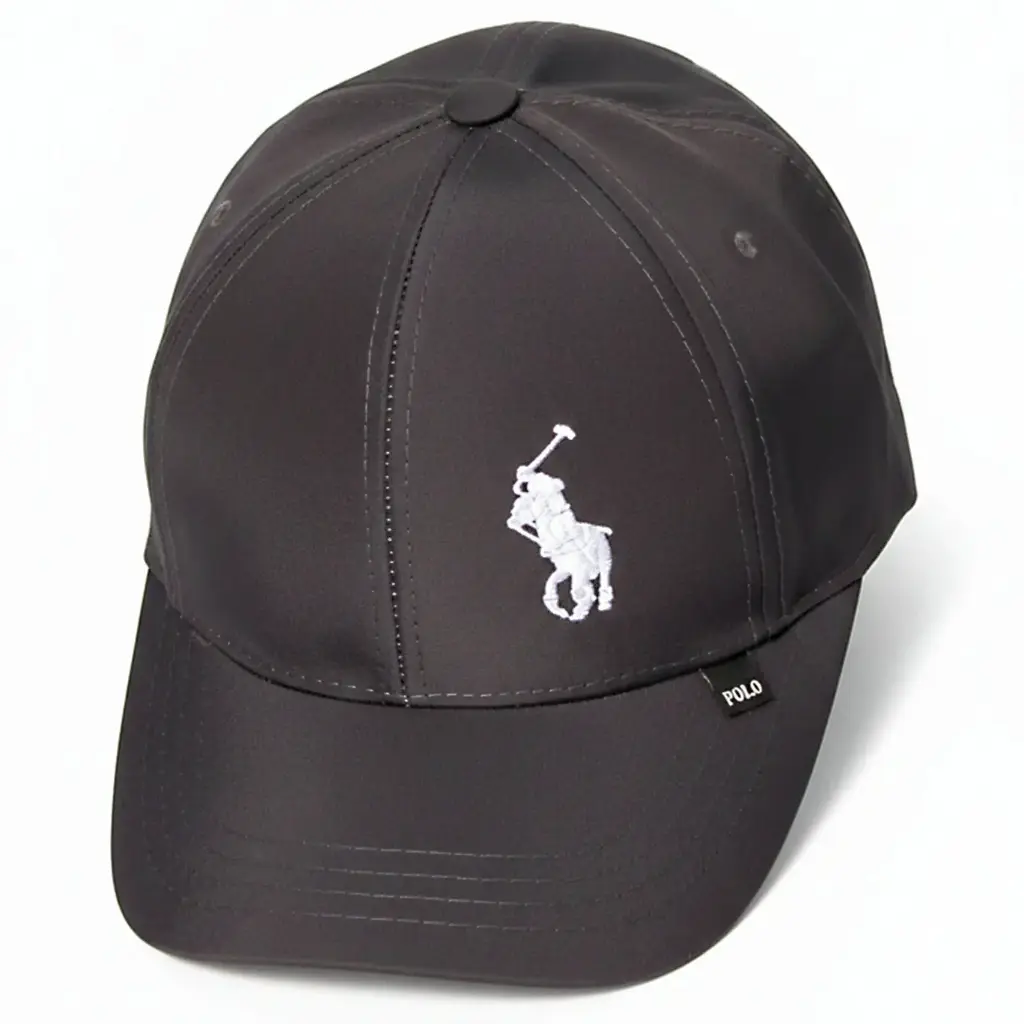 Gorra Polo Beisbolera negra / G340