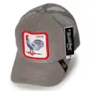 Gorra Gallo Goorin Bros Gamuzada gris