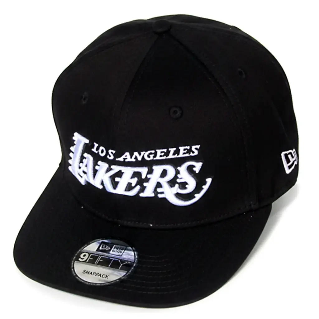 Gorra Los Ángeles Laker's Plana negra