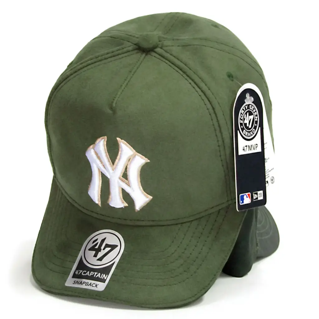 Gorra NY Antifluido Gamuzada verde
