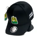 Gorra Atlético Bucaramanga Antifluido Escudo clásico negra