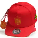 Gorra Selección Española Antifluido Escudo clásico roja