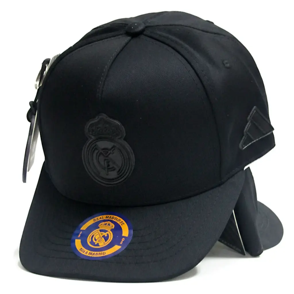 Gorra Real Madrid Antifluido Escudo negro