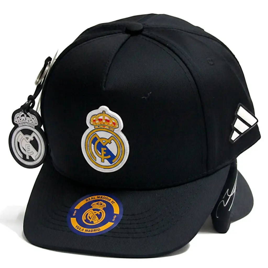 Gorra Real Madrid Antifluido Escudo blanco