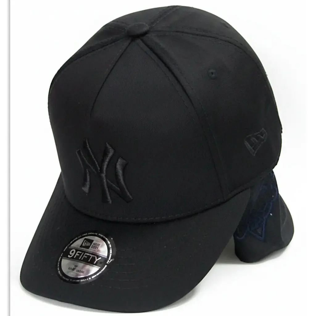 Gorra NY Beisbolera Antifluido negra