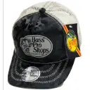 Gorra Bass Pro Shops Enmallada Camuflada negra