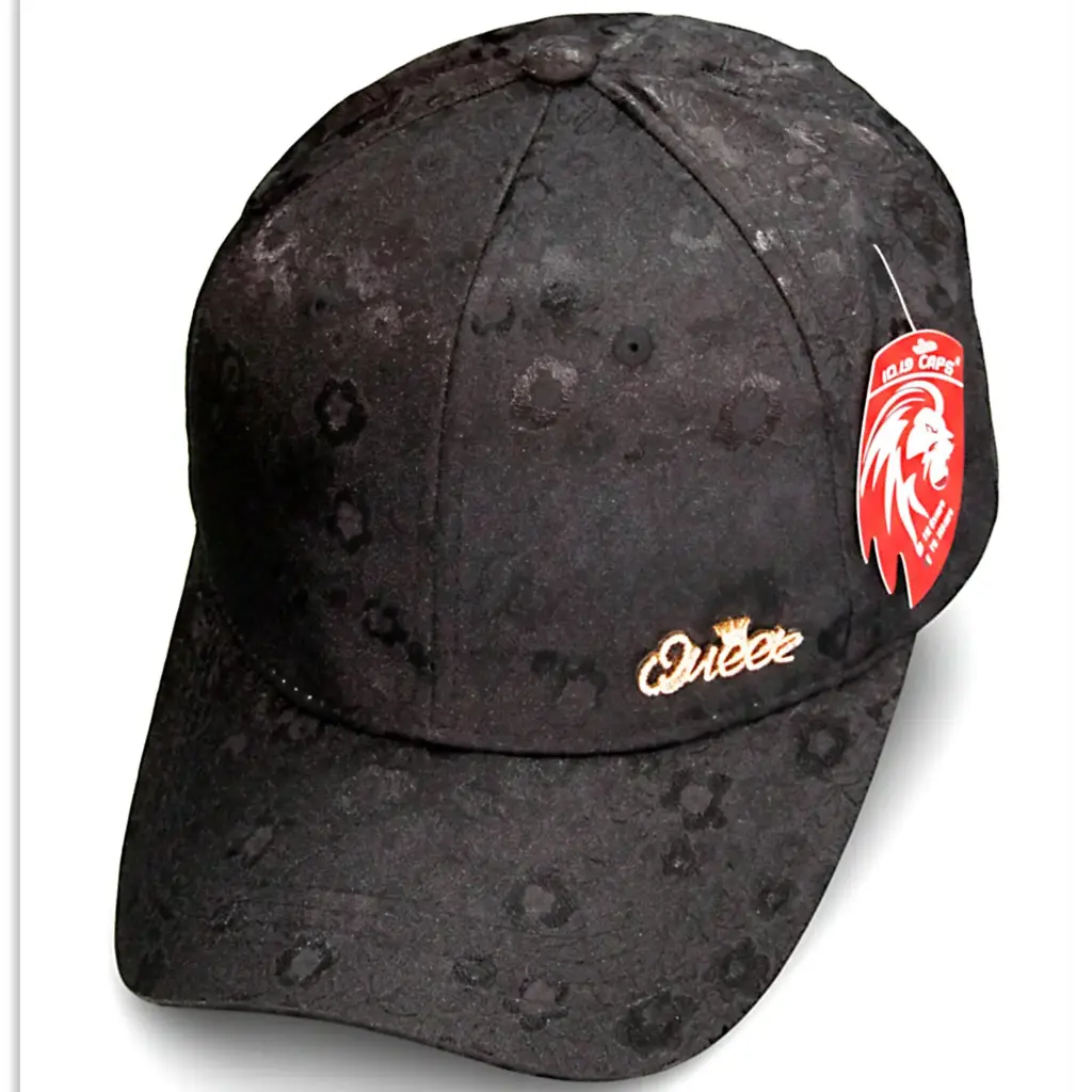 Gorra Dama Plaqueta "Lover" 10.19 Caps negra