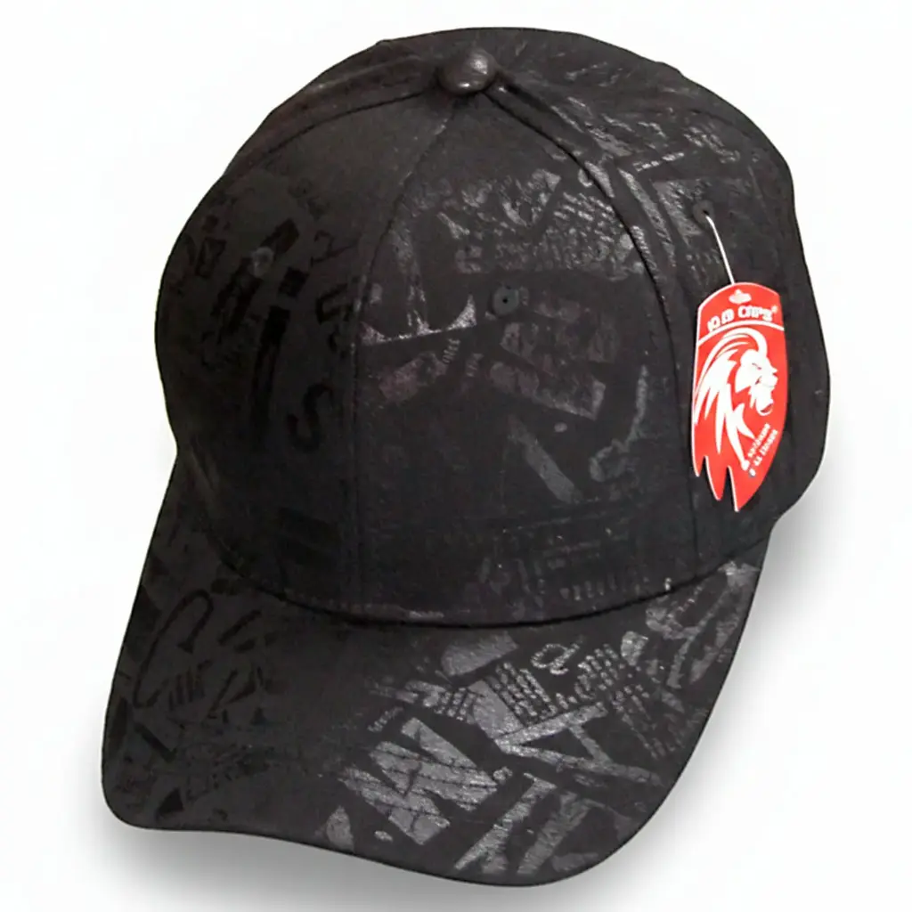 Gorra Dama Logos Letras 10.19 Caps negra