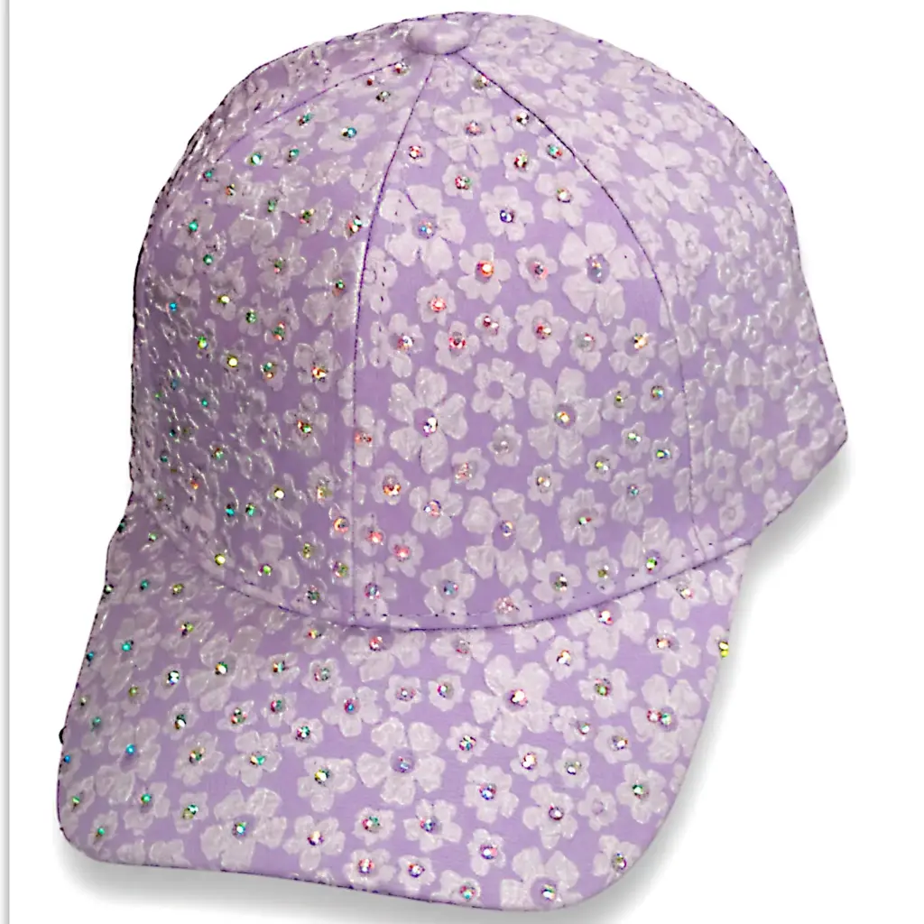 Gorra Dama Logos Florales 10.19 Caps morada