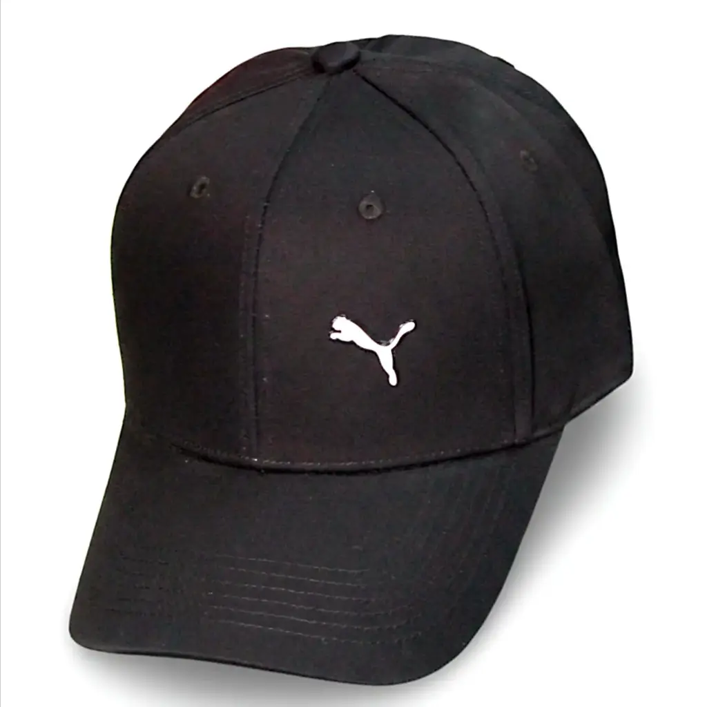 Gorra Beisbolera Puma Logo Plaqueta negra