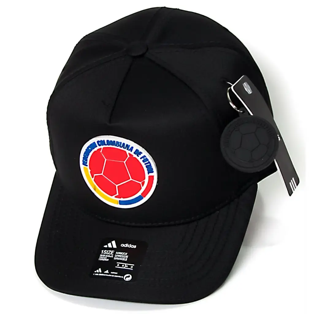 Gorra Selección Colombia Antifluido negra