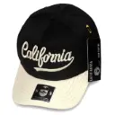 Gorra Bordado California Antifluido negra