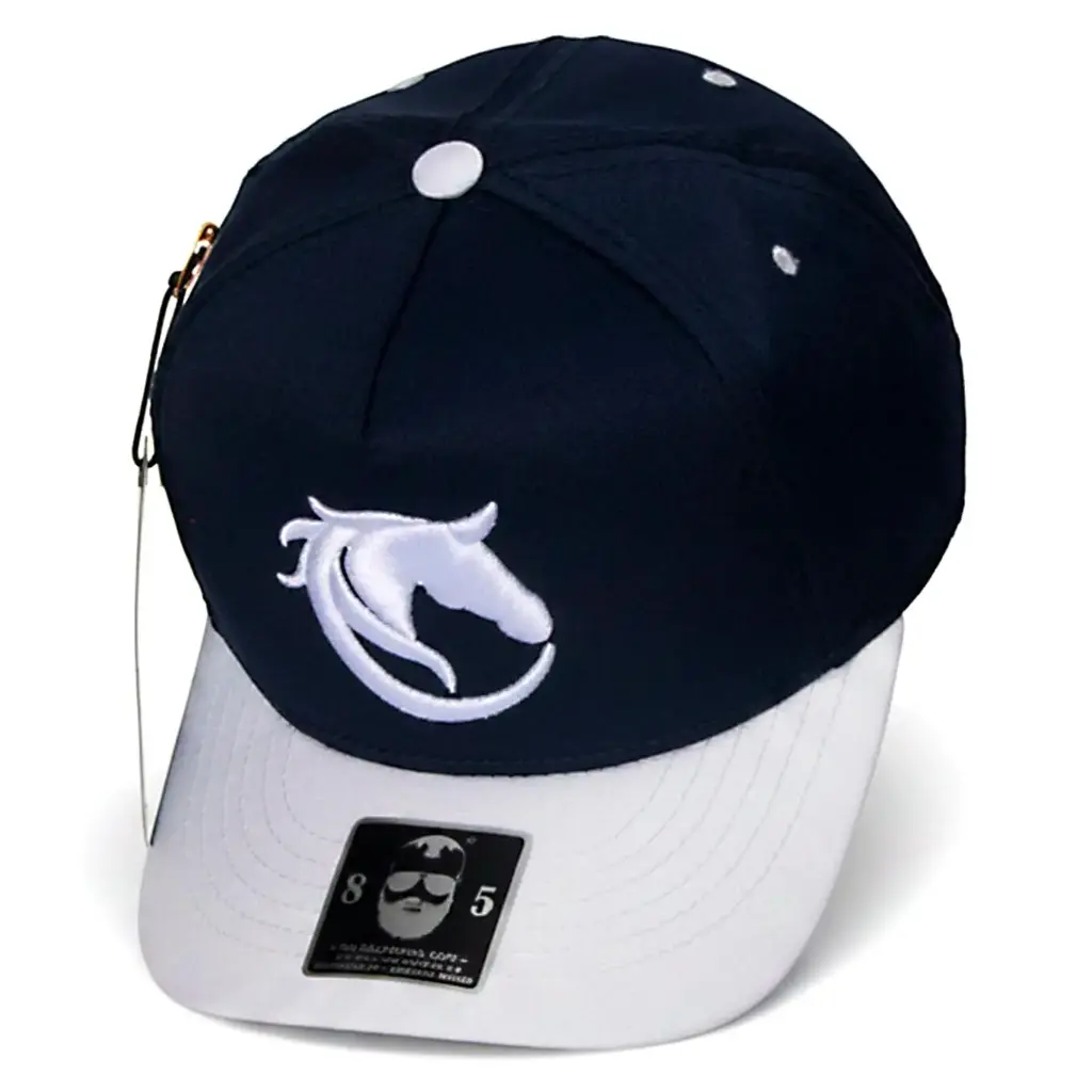 Gorra California Bordado Caballo Antifluido azul