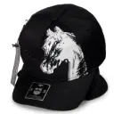 Gorra California "Paso Fino" Caballo Antifluido negra