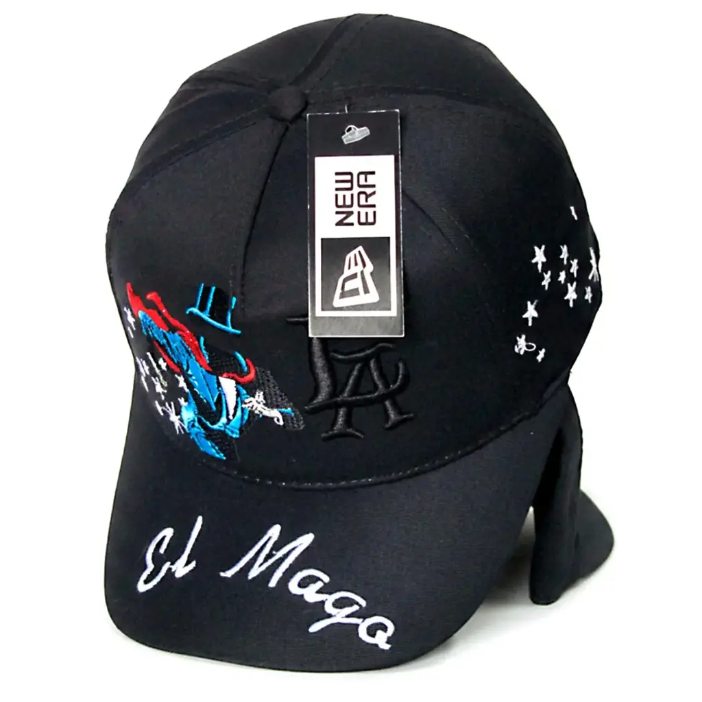 Gorra LA "El Mago" Antifluido negra