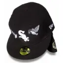 Gorra Chicago White Sox New Era Tubular Plana negra