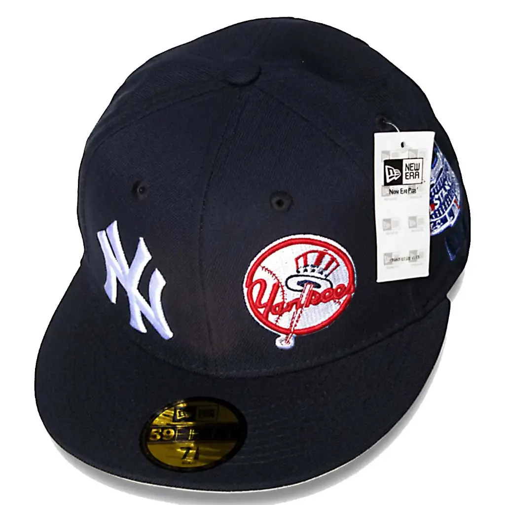 Gorra NY Yankees World Series 1996 New Era Tubular Plana azul