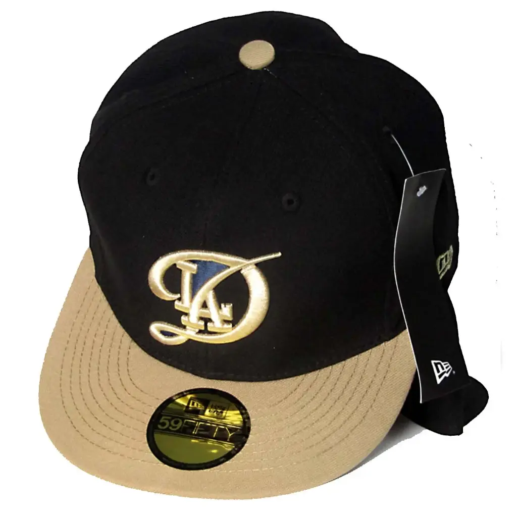 Gorra LA Dodgers World Series New Era Tubular Plana negra