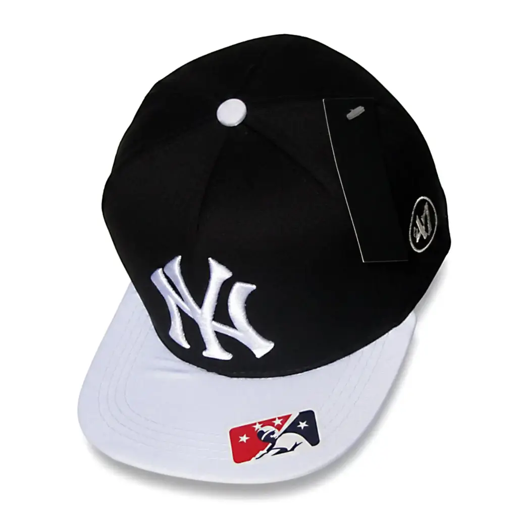 Gorra NY Yankees TASARA Tubular Plana negra