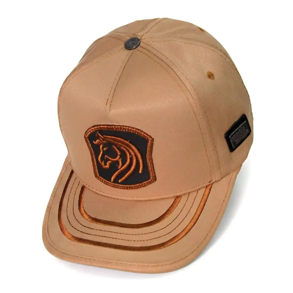 Gorra "Pasión Equina" Antifluido cafe