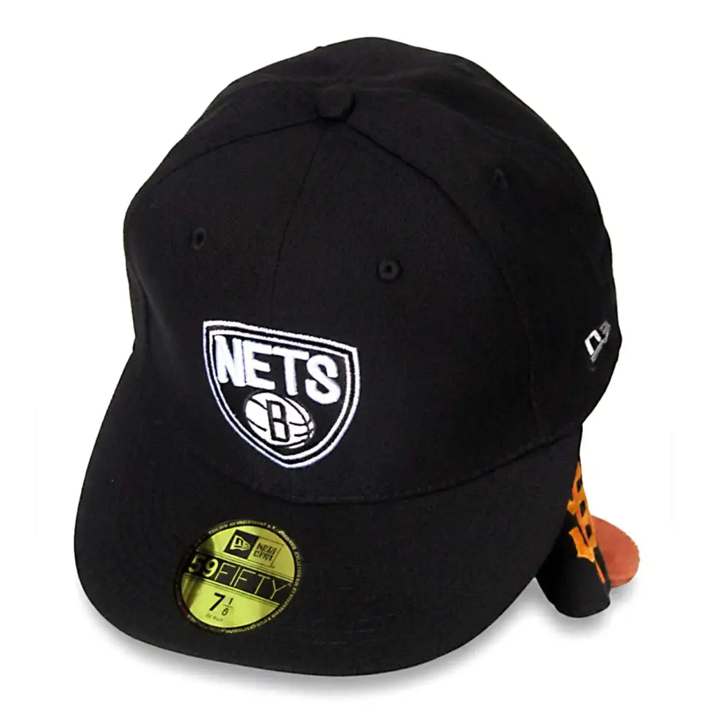 Gorra NETS Tubular Plana negra