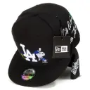 Gorra LA Dodgers Snoopy Version Plana negra