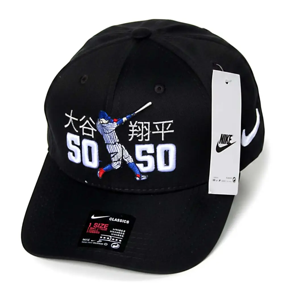 Gorra LA Dodgers "Shoei Ohtani" Temporada 50/50 Beisbolera negra